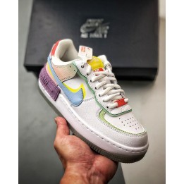 W AF1 SHADOW weis/wassser