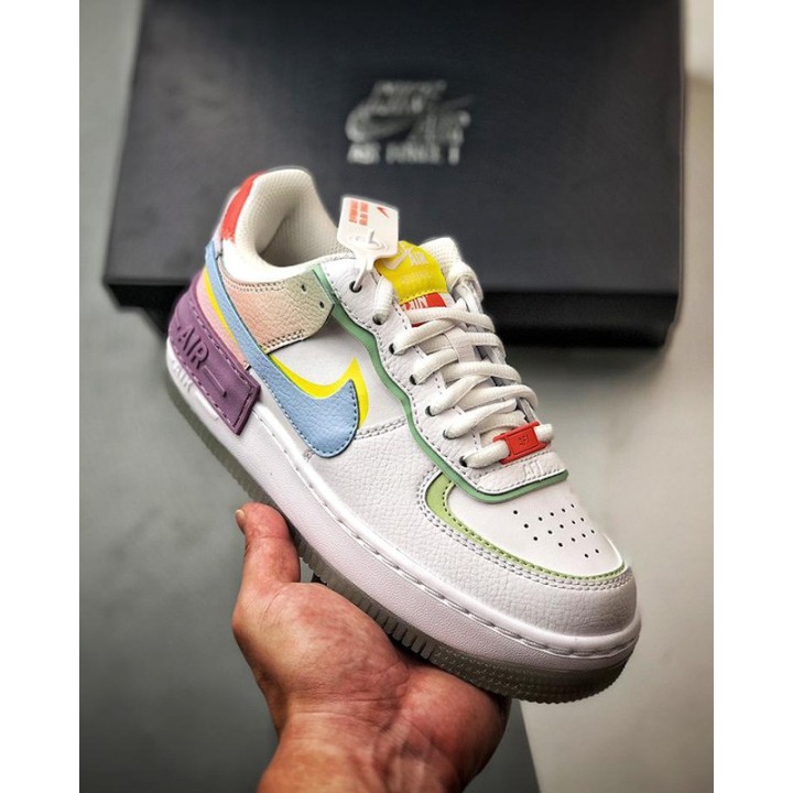 W AF1 SHADOW weis/wassser